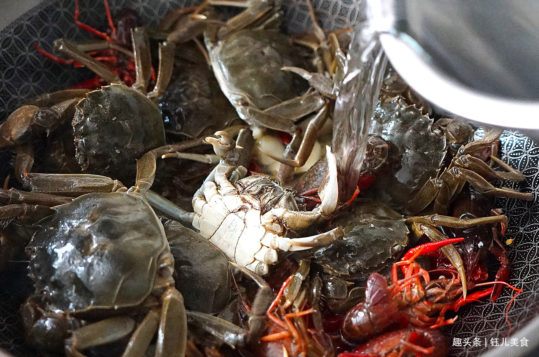 入秋后，螃蟹此做法太实用了，不油炸不清蒸，味道鲜美还不掉蟹脚！