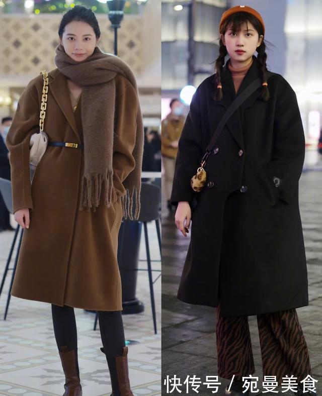 看了这么多大衣街拍，还是国内潮人最会穿，优雅耐看又时尚减龄
