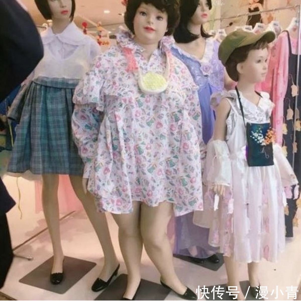价值|日本百货公司使用发福模特，是担心生意太好吗，不过很有参考价值