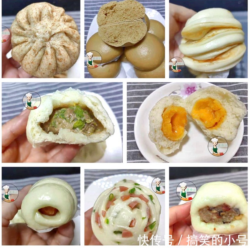 一家三口8天面食早餐，天天不重样，蒸一蒸就好，发朋友圈被点赞