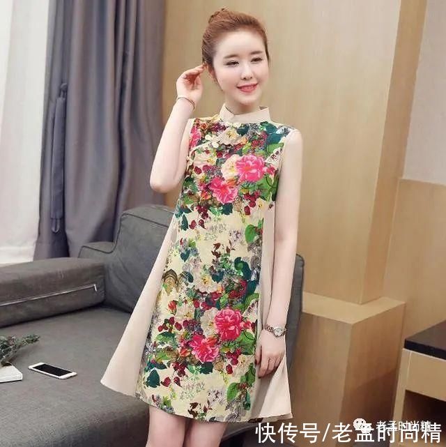 中国风改良气质旗袍，优雅时髦又充满复古风