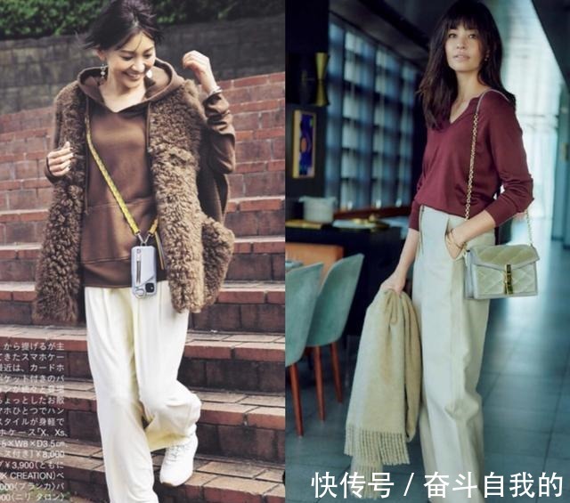 白色 一条白色裤子,让秋冬穿搭变“轻盈”!