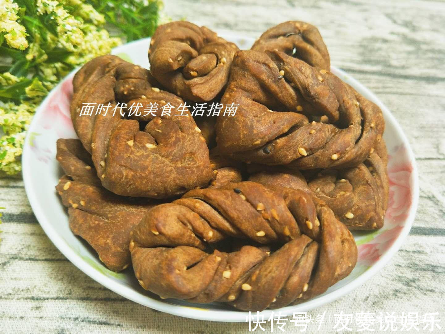 最特色的面食做法,一卷一拉,好看又好吃,做法超简单!