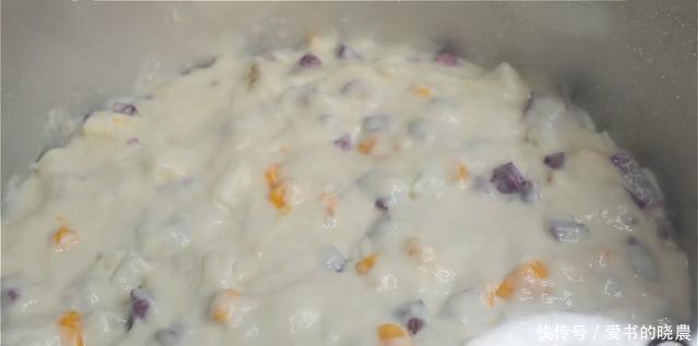 山药|早餐试试这样做,不用揉不用擀,筷子搅一搅,出锅香甜松软,真香