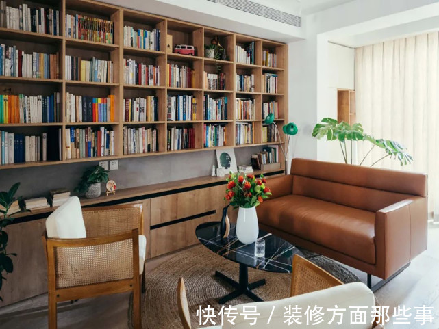书香气|96平现代风三居室,将梦想中的美妙和现实生活的烟火结合