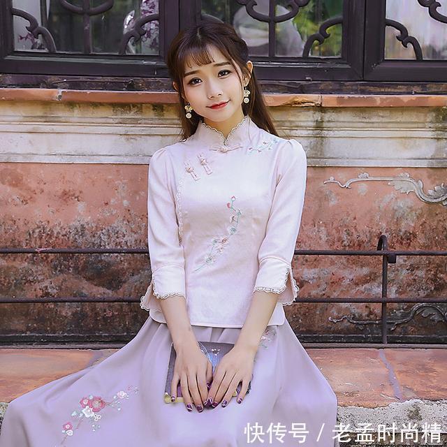 气质 《因为遇见你》,中国风也时尚,汉服元素给你气质加分