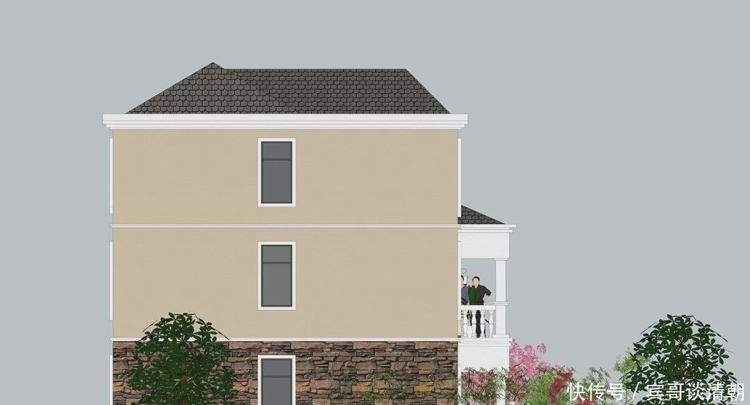 户型|宅基地开间不足10米这样设计大气十足,建成后保证羡慕死村里人