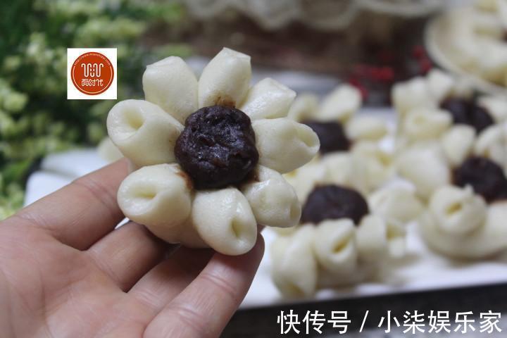 豆沙团|馒头这样做，好吃看的见，我蒸两锅都不够，孩子连吃5个，服了！