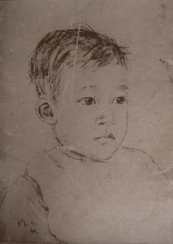 画稿!吴作人吴老先生画稿