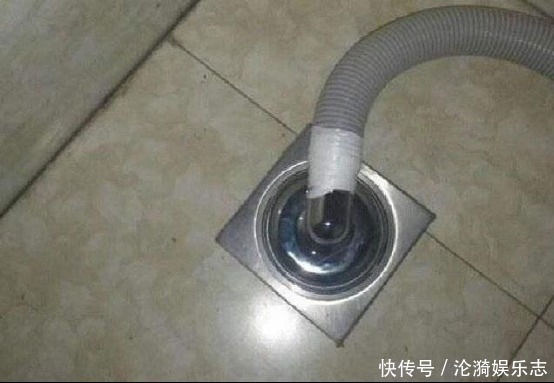 洗衣机|洗衣机排水管直接插地漏难怪你家总是积水，这样设计才合理