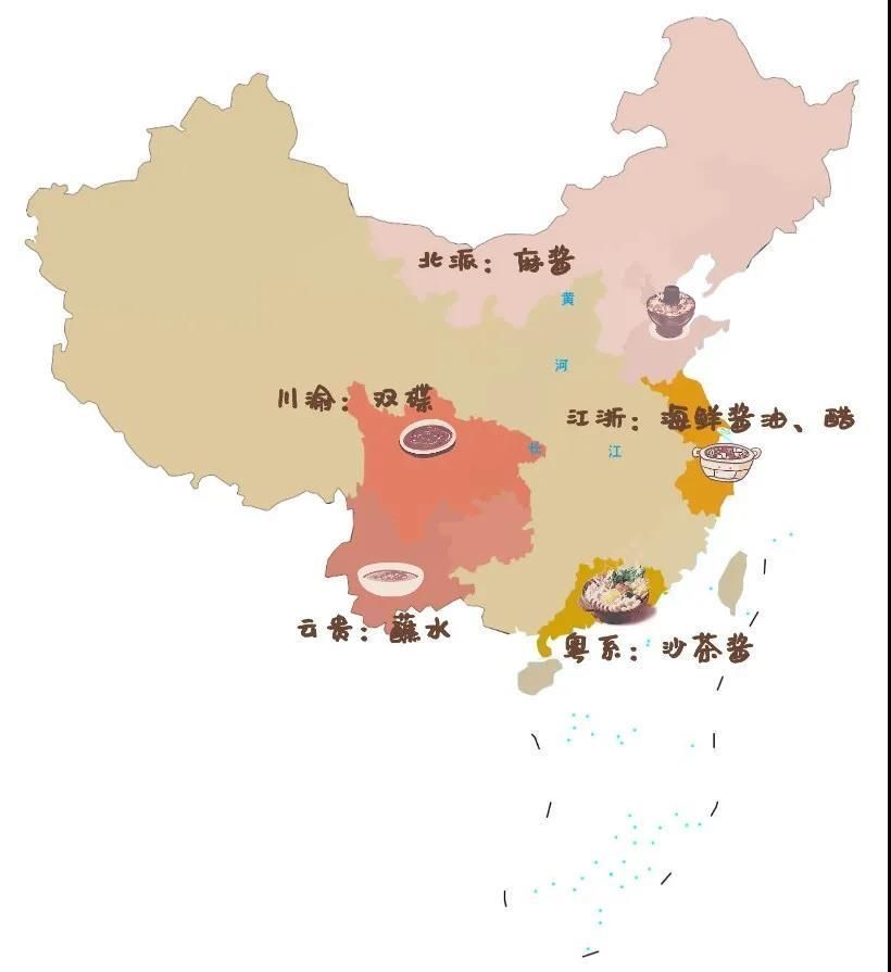 中国|北方的蘸料南方人不懂中国蘸料分五派,你吃的是哪一派