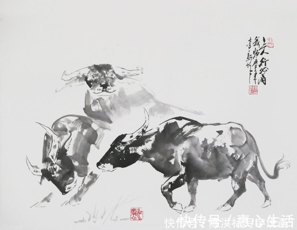 李可染#陈李新画牛，超过李可染等11位名家，是网友不懂艺术还是另有隐情