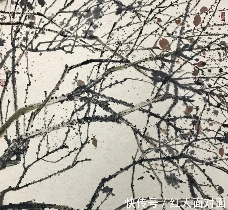 花鸟画@画面的多样性|王远峰花鸟画