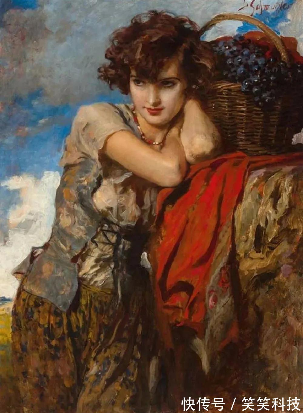 博登&他笔下的女子风情万种,撩人心弦!可惜晚年声誉不保!