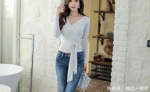 牛仔裤灵巧而新颖的搭配方式,让你成为时尚的精致女孩!