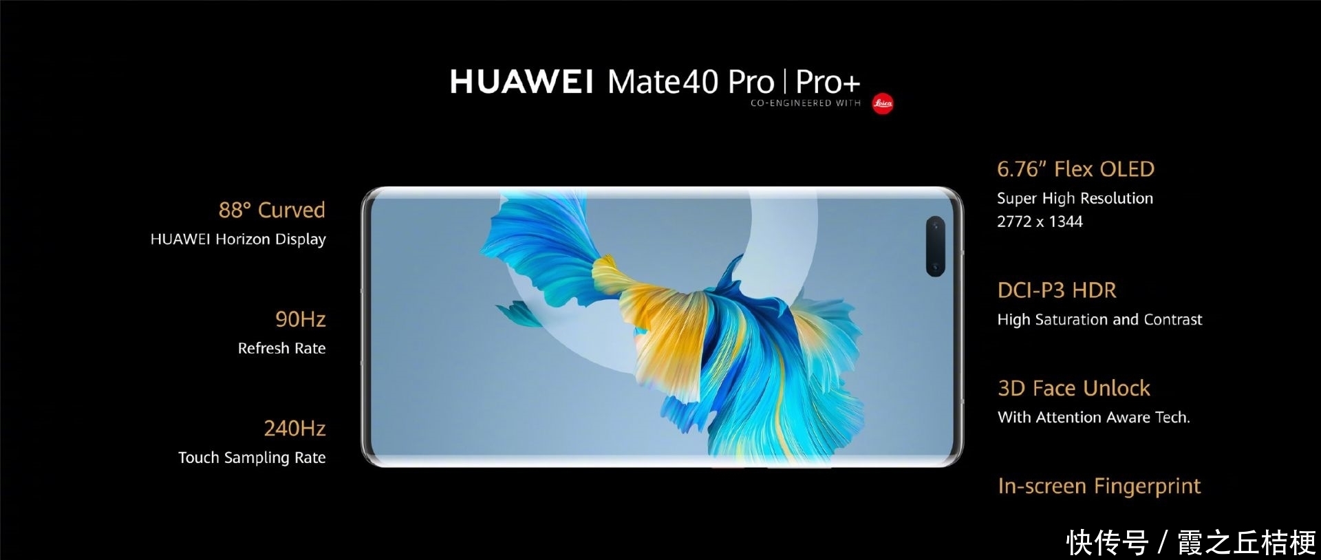 Mate40|华为Mate40正式发布!余承东:比iPhone12快,用36个月不会卡