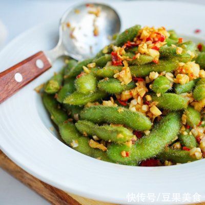 入味|#夏日开胃餐#凉拌毛豆不入味？你可能少了这一步