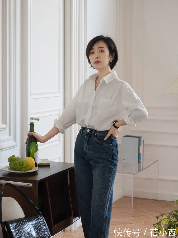 小白裤 入春后该买什么裤子?建议多穿这3种,西装裤、牛仔裤时髦又高级