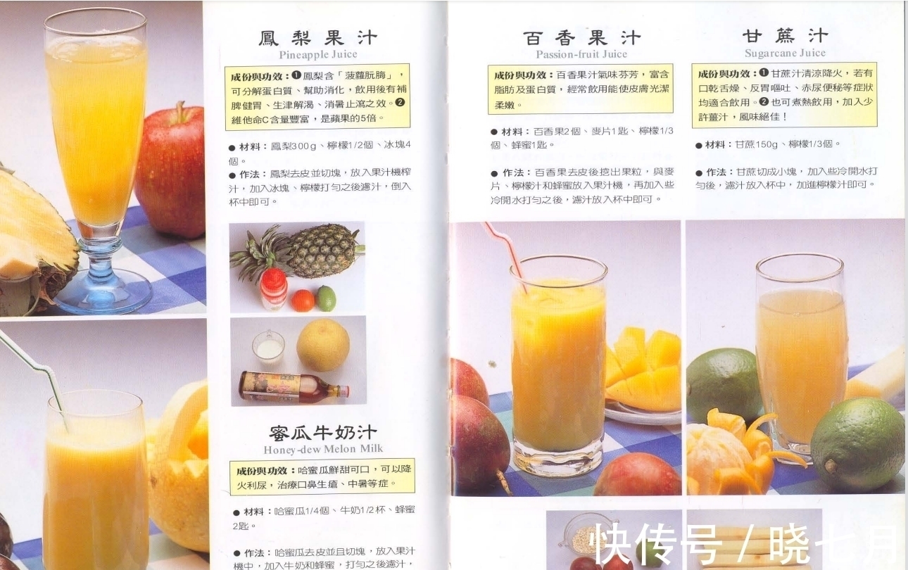 99道水果茶做法,每天煮一壶,做法简单,养胃去火,皮肤水嫩嫩