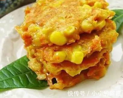 一根玉米，两个鸡蛋，教您做营养好吃的早餐饼，大人小孩抢着吃