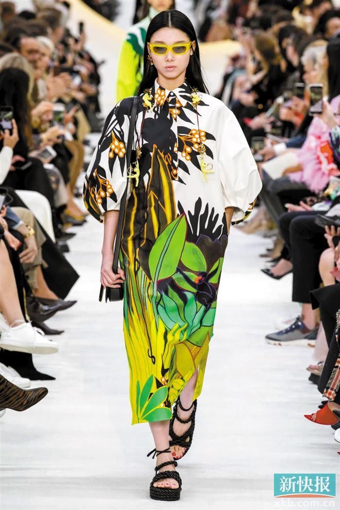 满园|植物印花穿起来 满园春色亮起来