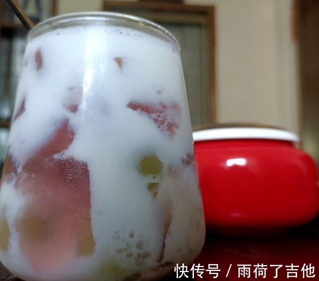 凉粉|网红饮品绿峰有礼，做法简单，超级好喝！