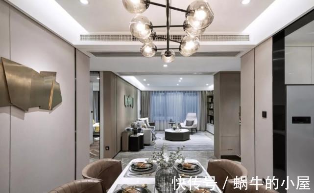 用力过猛|轻奢风149㎡四居室,喜欢美式风的不容错过,太惊艳了