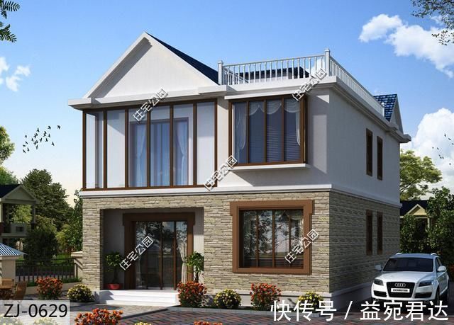 自建房|回农村自建房,厕所应不应该设置在卧室内这6套户型给你答案