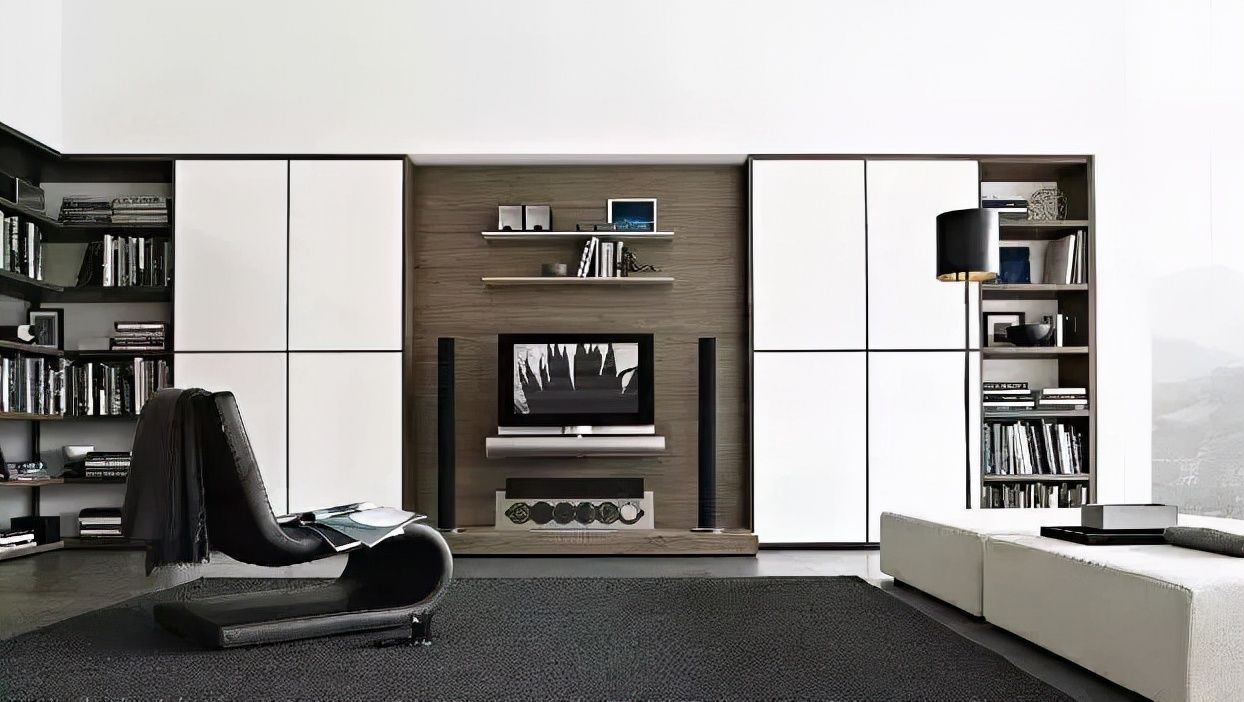 电视墙|美观又实用的3种电视背景墙设计方法