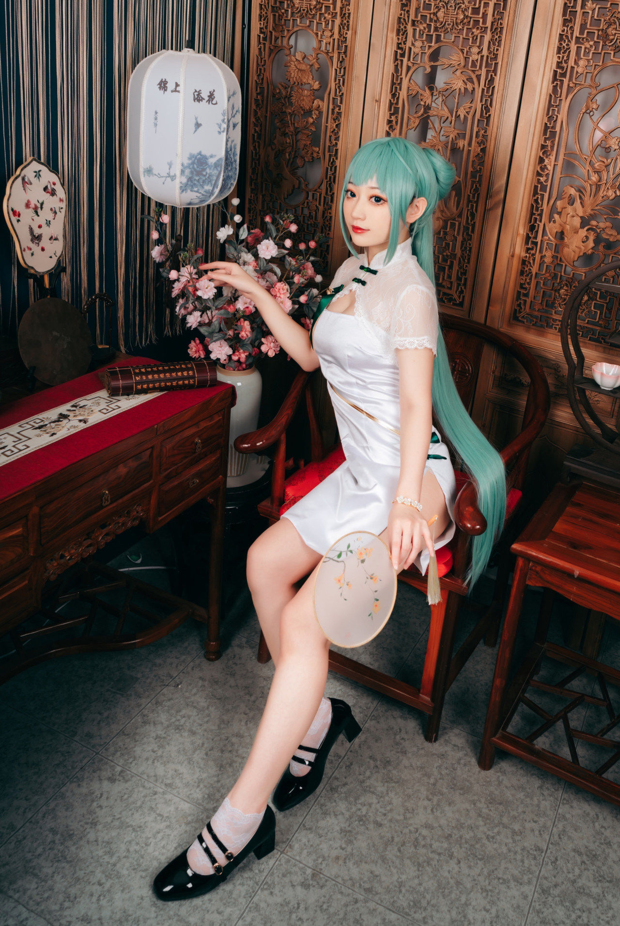 cospl初音韶华cosplay