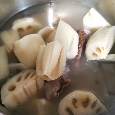 莲藕|腊排骨莲藕汤
