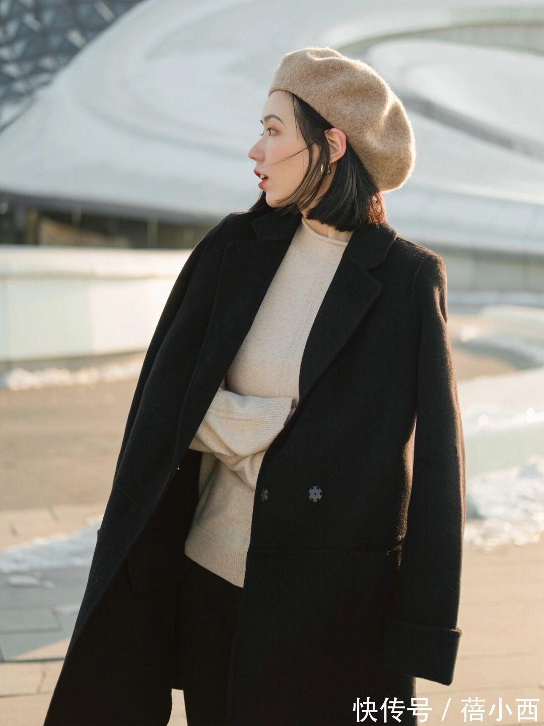 惊艳感|普通人如何将大衣穿出“惊艳感”?借鉴这4款造型,真的高级优雅