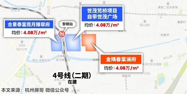 房哥|杭州楼市爆料乔司洼地,大型商场选址!九堡压力很大