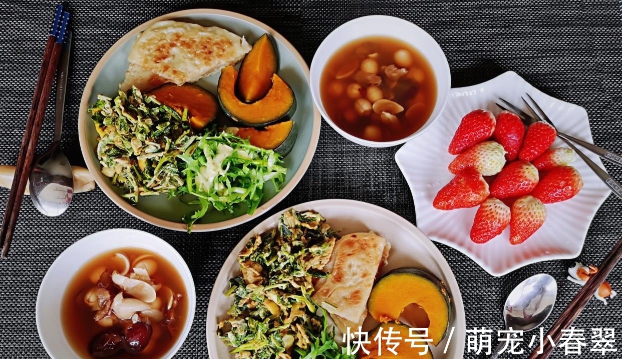 圆白菜叶|50岁阿姨家的6天早餐，杂粮粗粮换着吃，有儿时的乡村味温暖可口
