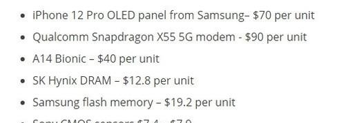 最贵|苹果坚持自研原因曝光,iPhone12最贵部件只能靠购买,比A14贵1倍
