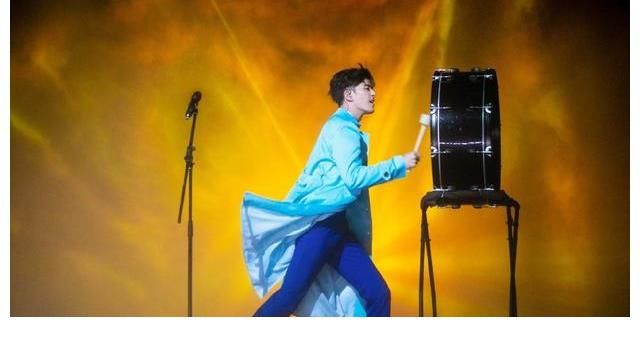 3189|张淇飚高音,大湾区五人组的欢乐舞台,哥哥们第一次公演表演酷炫