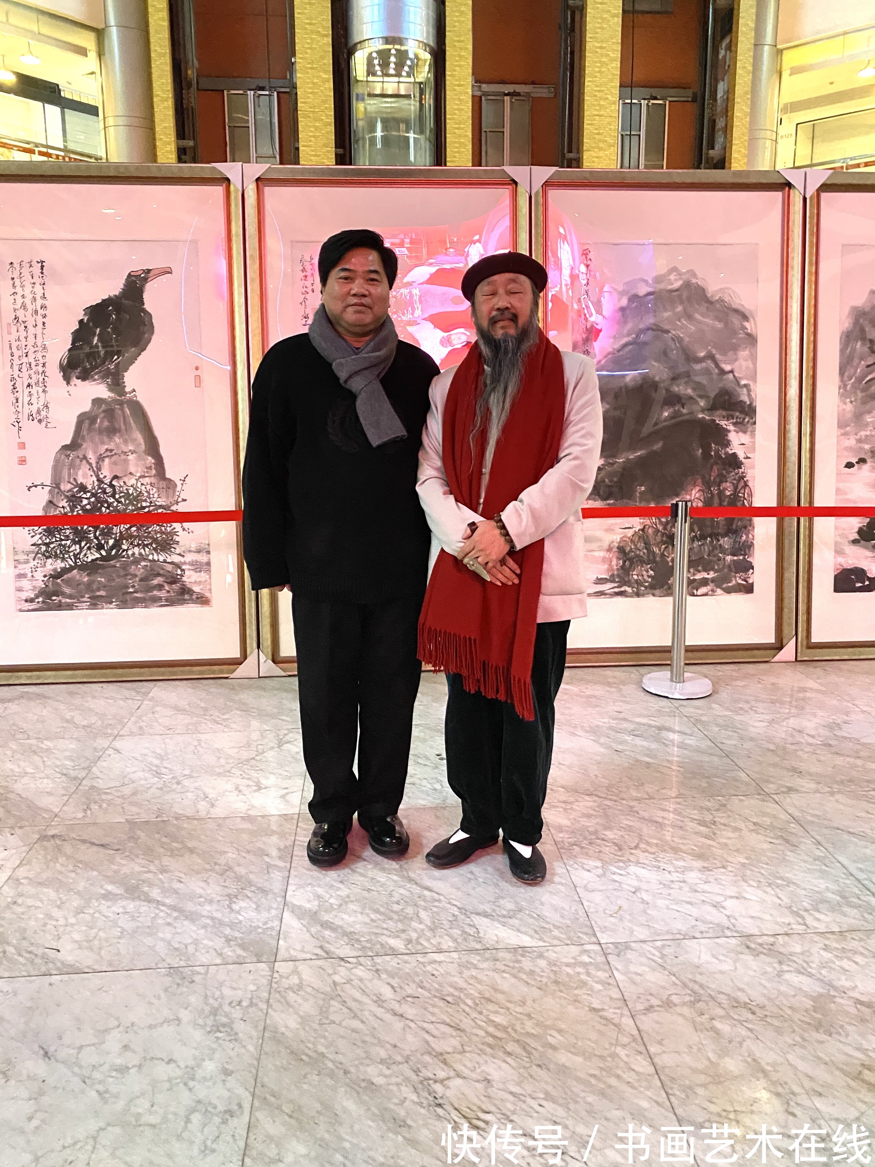 墨画&著名国画大师朱祖国与众多知名好友合影你肯定没见过!