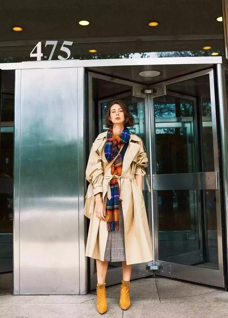 doris 风衣有了，内搭怎么穿才好看要“领”都在领子上