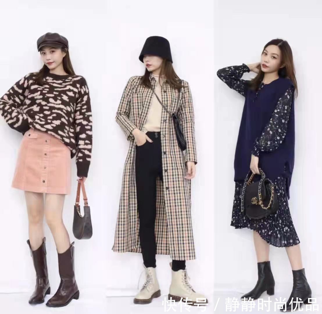 针织开衫|时尚又接地气的秋季穿搭模板:24套Look每天不重样,减龄优雅