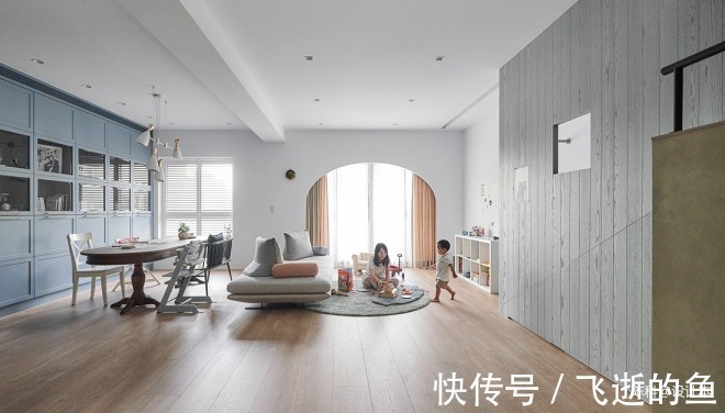 111平米三居室北欧风