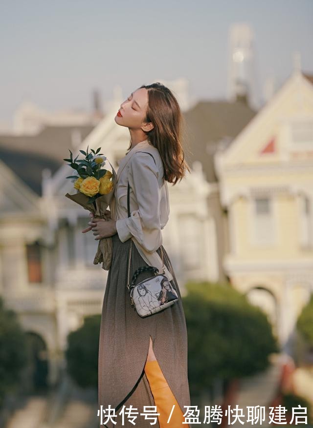 厚毛衣+裙子,毛衣+裤子,冬天就该这么穿,洋气炸了!