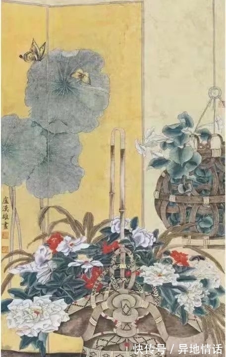 代表作品|中国当代美术名家——卢汉雄