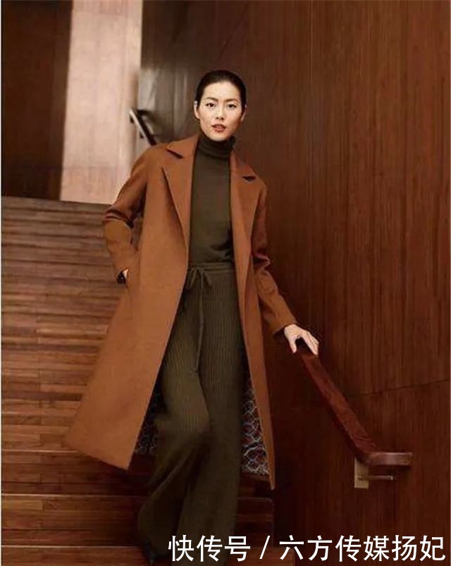 半身裙|穿棕色大衣总显老?记住这3点穿搭细节,立马年轻又有女人味