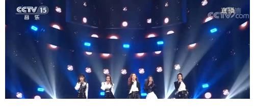 女团七彩少女 首次登上央视舞台