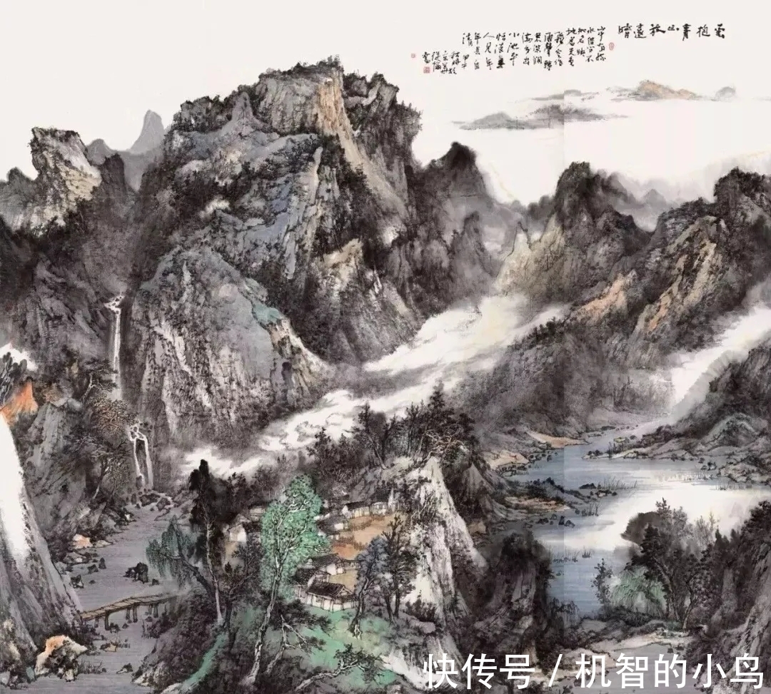 黄老!融会贯通|薛从伦水墨山水画