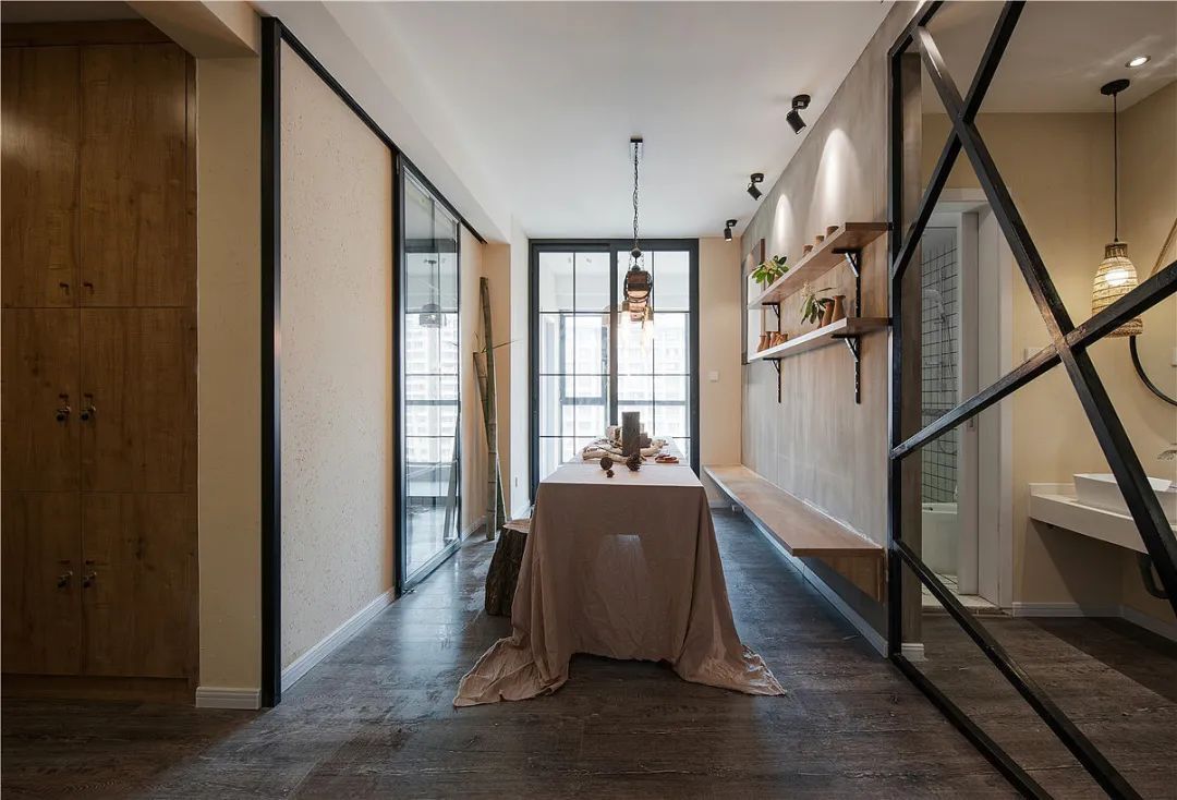 文艺|170㎡现代民宿风，小资文艺的空间，让生活悠闲情趣