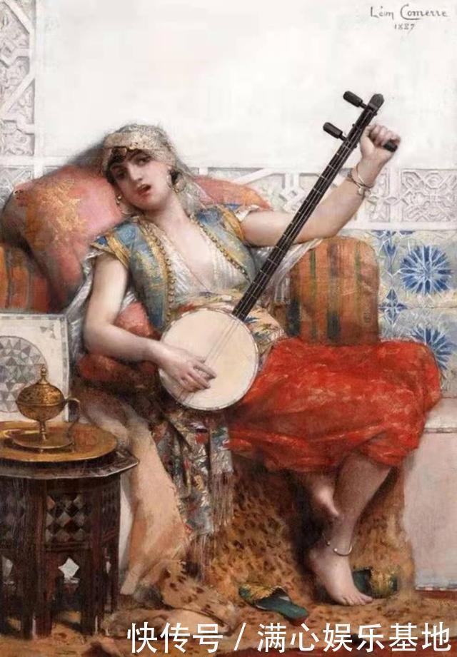 妩媚$他画里的美女:身娇体软皮肤白,妩媚又迷人