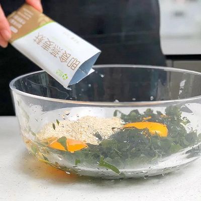 燕麦麸|裙带菜小饼