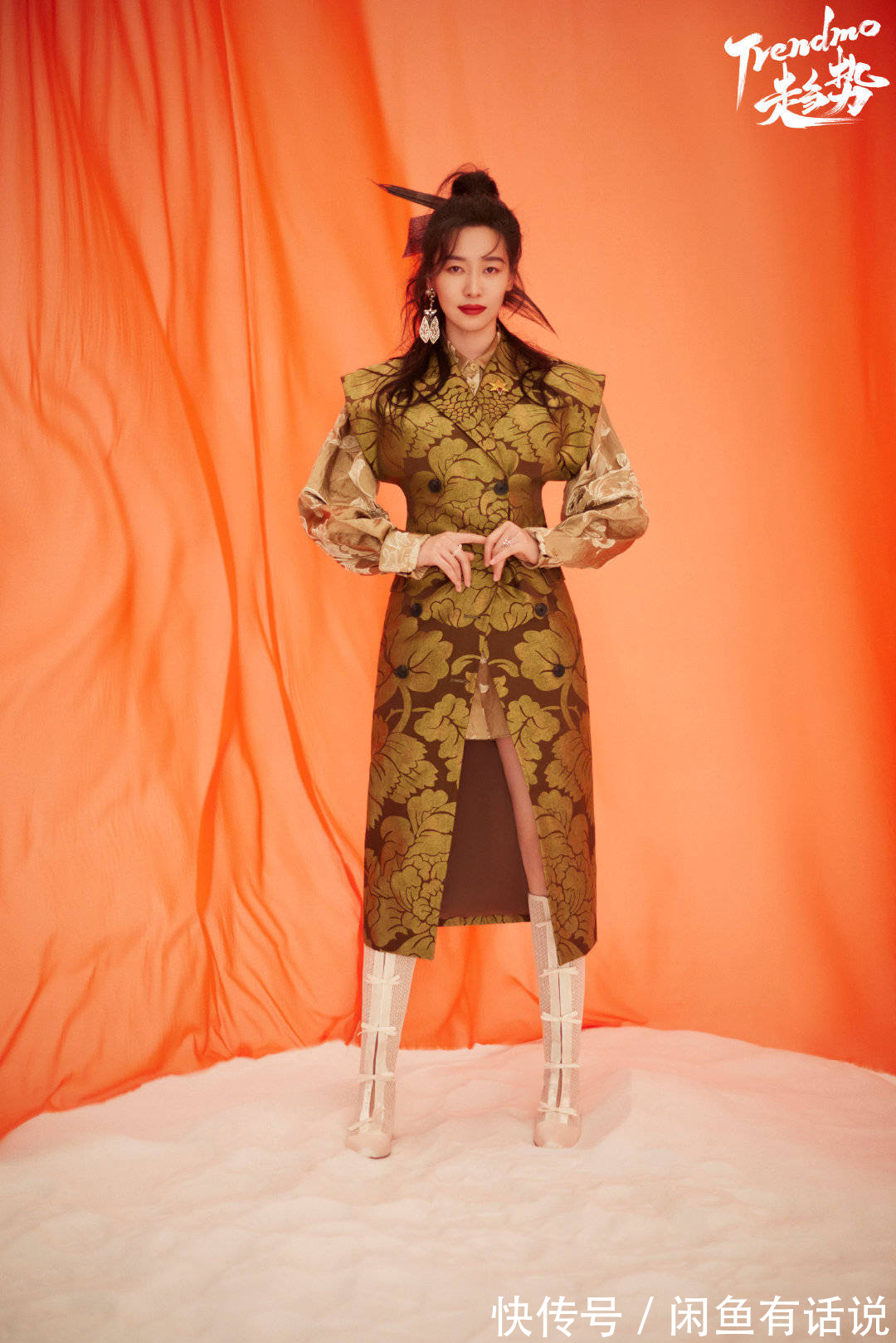 风范儿|金牌剑客孙一文拍时尚大片,又美又飒有了女侠风采,气质不输明星