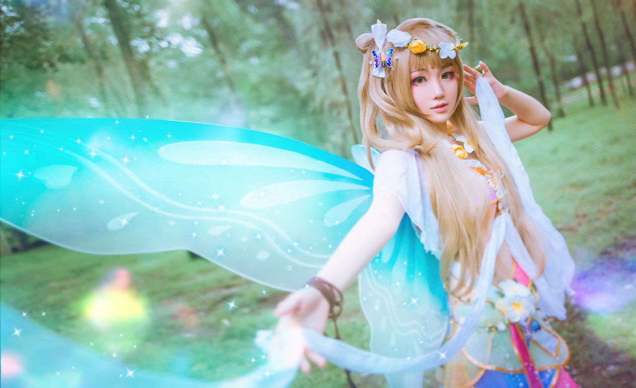 小鸟|LoveLive！南小鸟花精灵觉醒cosplay